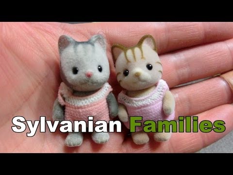 【Sylvanian】シマネコの赤ちゃん・Baby Shimaneko（Tabby cat）