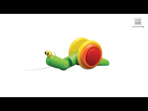 PlanToys | Pull-Along Snail