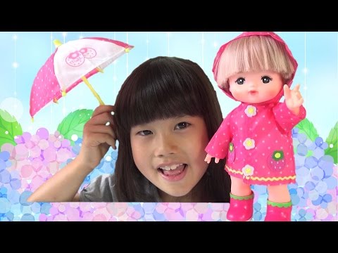 メルちゃん いちごのレインコートセット なかよしパーツ きせかえセット おもちゃ Baby Doll Mellchan Raincoat set Toy